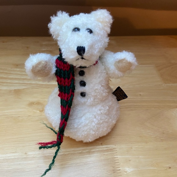 Boyds Bear Snowman with Scarf - Picture 2 of 4